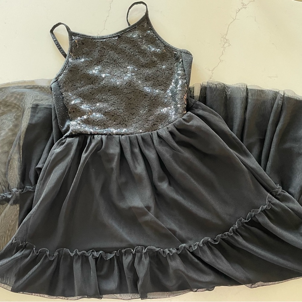 Girls black dress